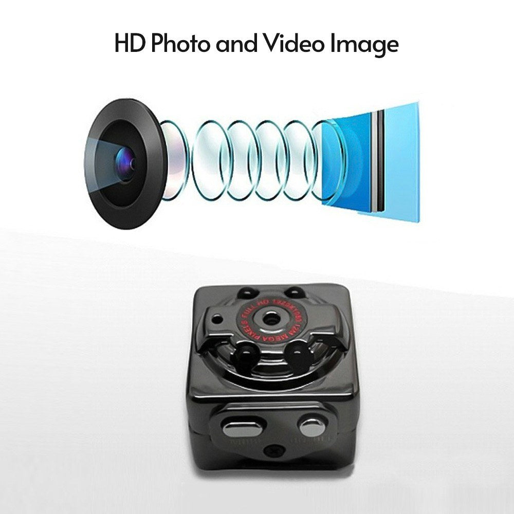 2MP Mini Micro Camera Full HD Video Cam Night Vision Audio Motion Detection for Home Security