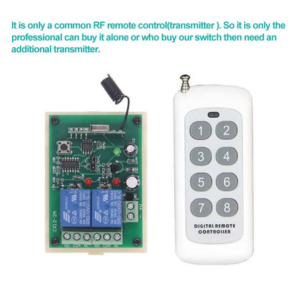 1000m Long Range Distance High Power 4CH Wireless Remote Control Transmitter 4CH Channel RF 433 MHz Portable Key Fob