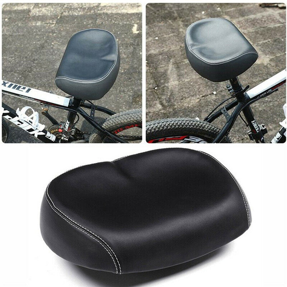 Big Ass Bike Cycling Noseless Saddle Wide Large Soft PU Pad Seat