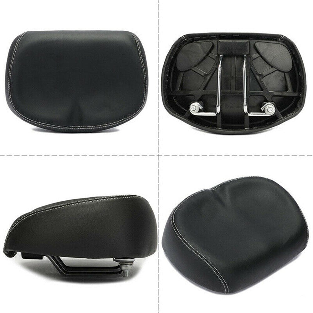 Big Ass Bike Cycling Noseless Saddle Wide Large Soft PU Pad Seat