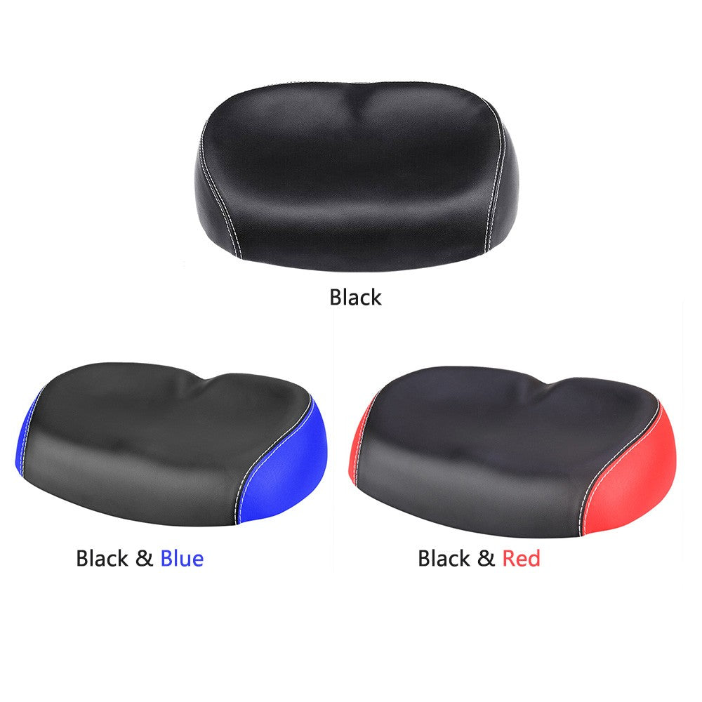 Big Ass Bike Cycling Noseless Saddle Wide Large Soft PU Pad Seat