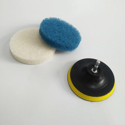 Power Scrub Pad Cleaning Kit Includes Extra Scrub Pads for Bathroom Kitchen Cleaning