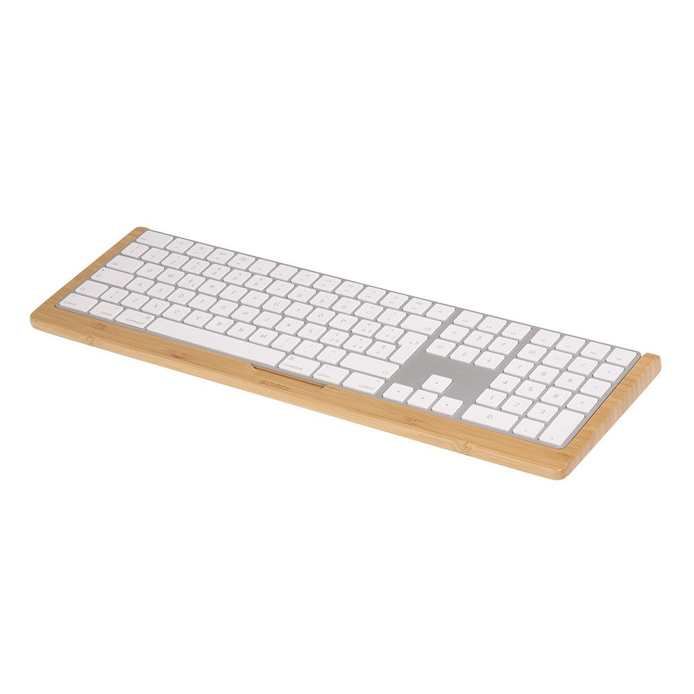 SAMDI SD-006Wa-3 Bamboo Keyboard Stand for Apple MacBook