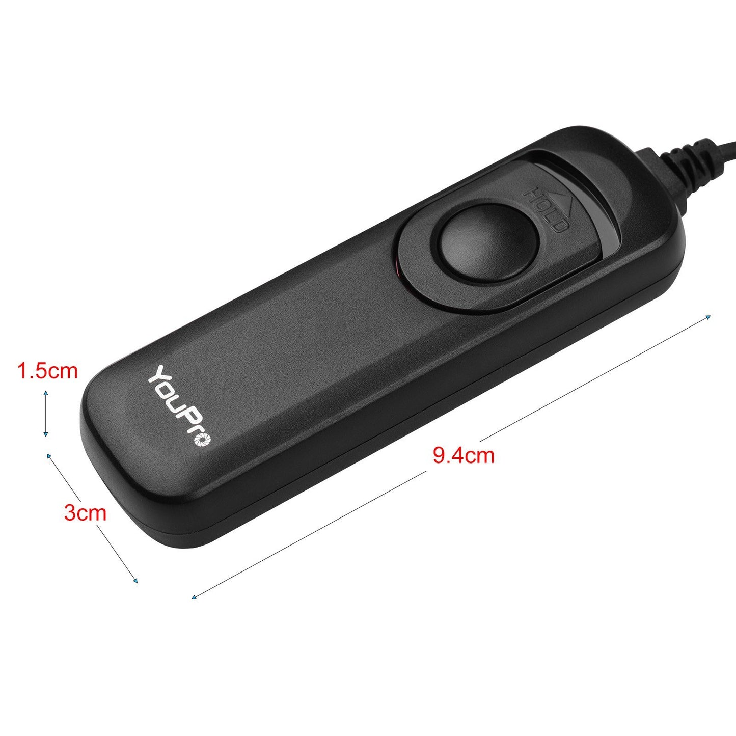 YOUPRO S2 Type Shutter Release Cable Timer Remote Control 1.2m/3.9ft Cable for Sony a7 a7R a7S a7II a7RII a6300 a6000 a5100 a5000 a3000