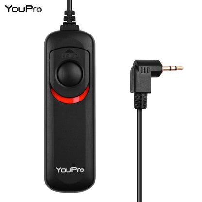 YOUPRO E3 Shutter Release Cable Timer Remote Control 1.2m/3.9ft Cable Replacement for Canon/Samsung