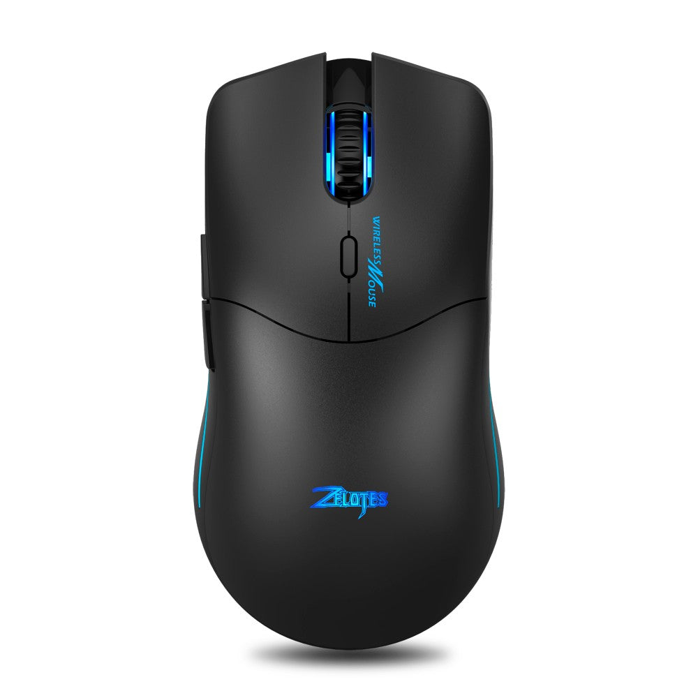 ZELOTES F-22 2.4GHz Wireless Mouse Gaming Mouse 6 Keys Optical Mice Ergonomic Design