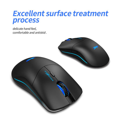 ZELOTES F-22 2.4GHz Wireless Mouse Gaming Mouse 6 Keys Optical Mice Ergonomic Design