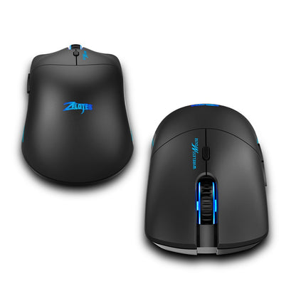 ZELOTES F-22 2.4GHz Wireless Mouse Gaming Mouse 6 Keys Optical Mice Ergonomic Design