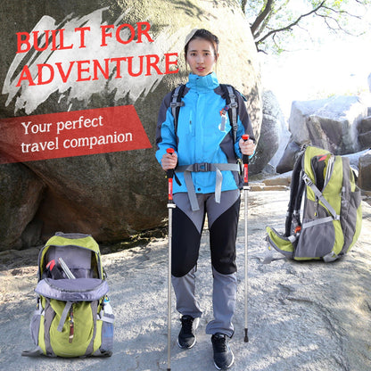 2 PCS Collapsible Trekking Pole Set For Trekking Camping Traveling Climbing Short Style