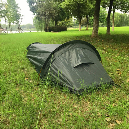 For Outdoor Camping Lightweight Backpacking Single Person Sleeping Tent