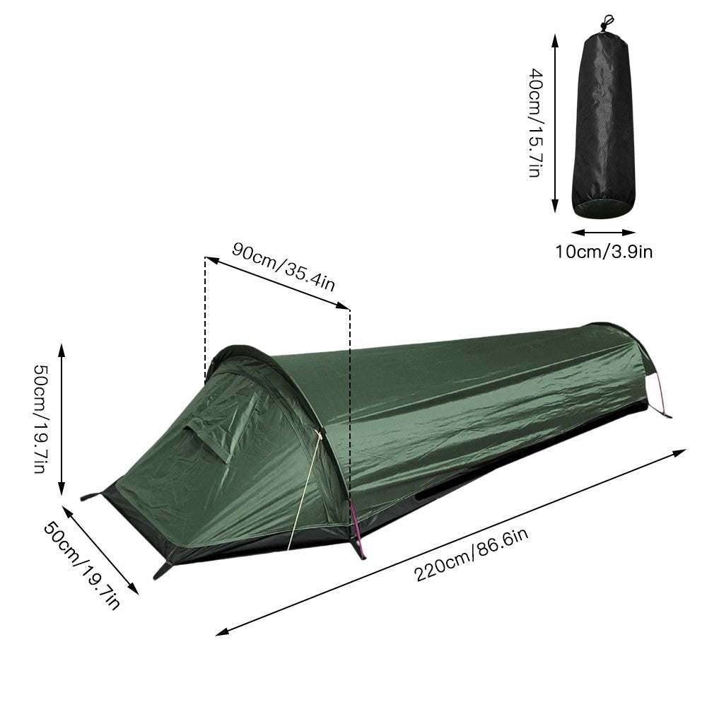 For Outdoor Camping Lightweight Backpacking Single Person Sleeping Tent