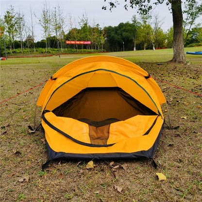 For Outdoor Camping Lightweight Backpacking Single Person Sleeping Tent