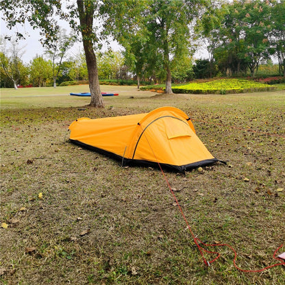 For Outdoor Camping Lightweight Backpacking Single Person Sleeping Tent