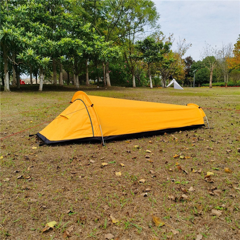 For Outdoor Camping Lightweight Backpacking Single Person Sleeping Tent