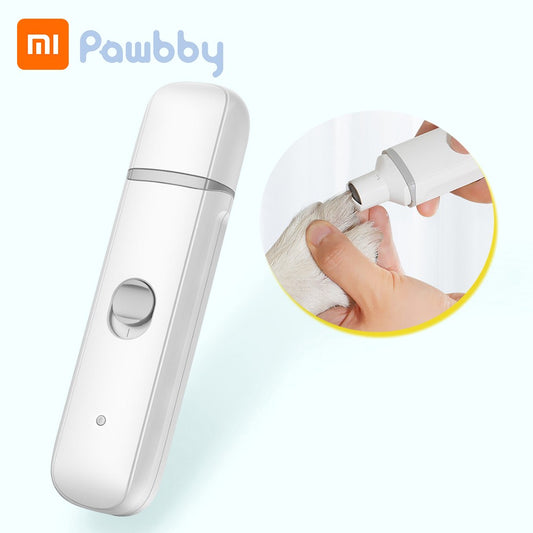 XIAOMI YPOUPIN PAWBBY Pet Nail Clippers Dog Cat Gentle Claw Paw Care Grinder Electric Trimmer Painless Paws Grooming