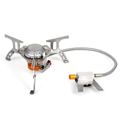 3500W Ultralight Portable Camping Stove with Storage Case for Outdoor Backpacking Hiking