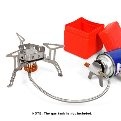 3500W Ultralight Portable Camping Stove with Storage Case for Outdoor Backpacking Hiking