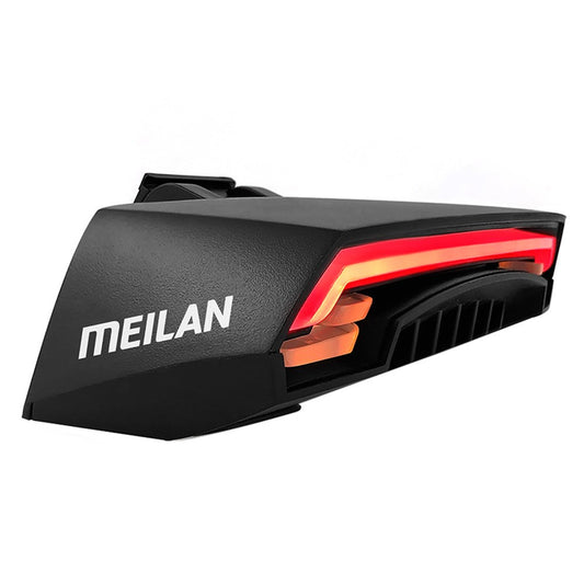 MEILAN X5 Bicycle Rear Light Ultra Bright USB Rechargeable Bicycle Taillights Waterproof Helmet Light 3 Light Mode Headlights