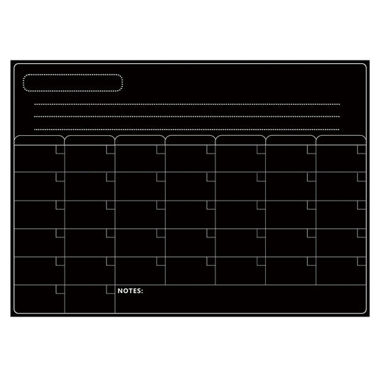 Magnetic Dry Erase Calendar board Refrigerator Stickers Kitchen Fridge Board for Weekly Monthly Schedule Daily Planner To-Do List