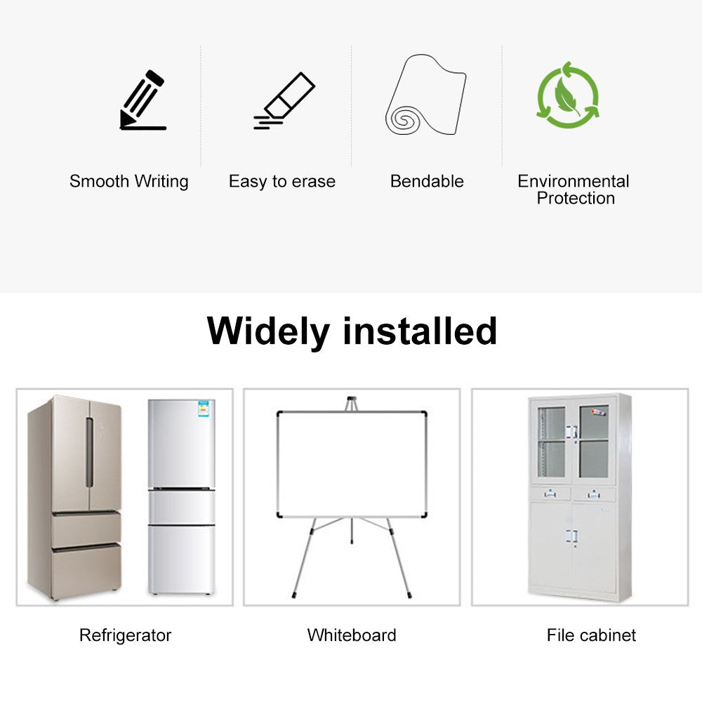 Magnetic Dry Erase Calendar board Refrigerator Stickers Kitchen Fridge Board for Weekly Monthly Schedule Daily Planner To-Do List