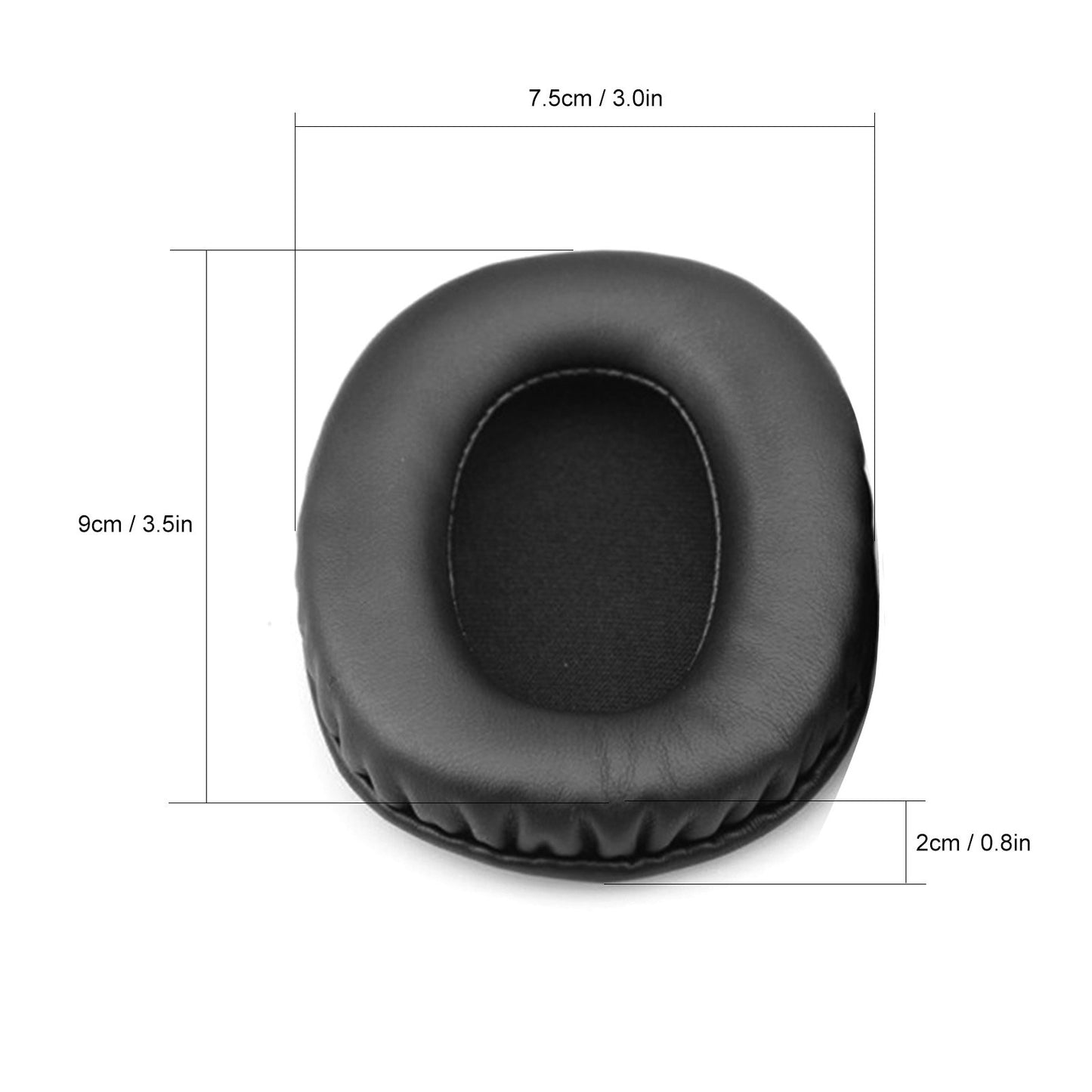 1 Pair Ear Pad Headphones Replacement Cushion Case for Edifier W800BT/W830BT/G1/G2/G20