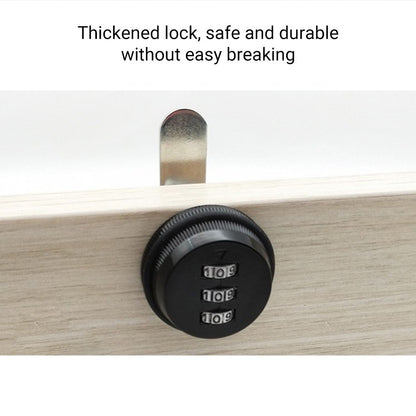 XT30 Combination Cam Lock Zinc Alloy Password Coded Lock Security Locks for Cabinet Drawer Cupboard Closet Box