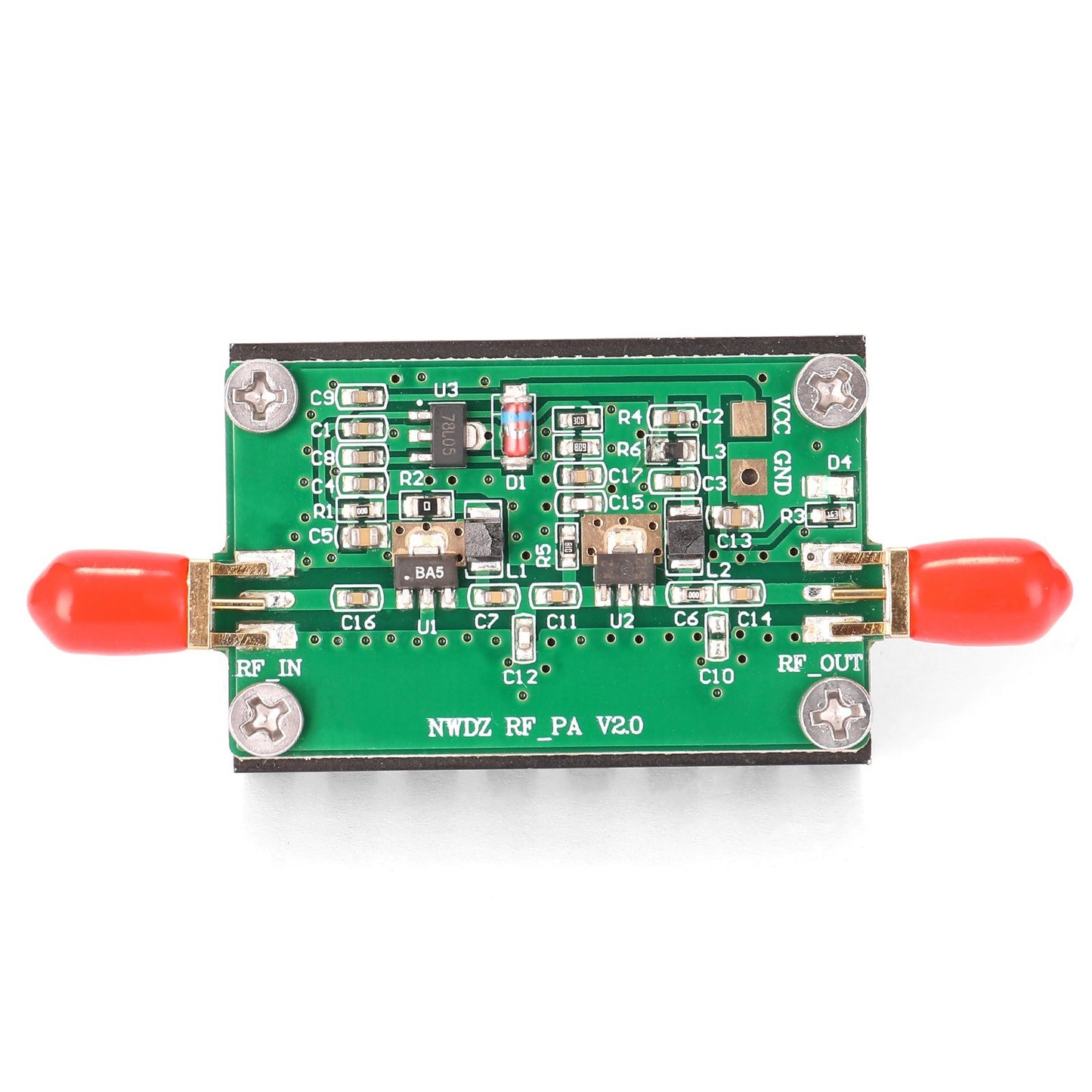 2MHz-700MHZ 3W RF Power Amplifier Board Broadband for HF VHF UHF FM Transmitter Radio