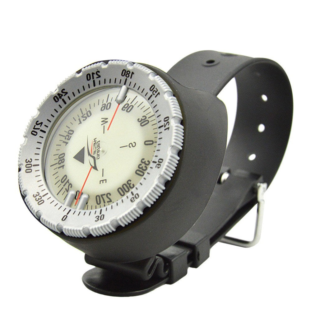 Professional High Precision Compass Underwater Luminous Compass for Diving Hiking Cycling Camping