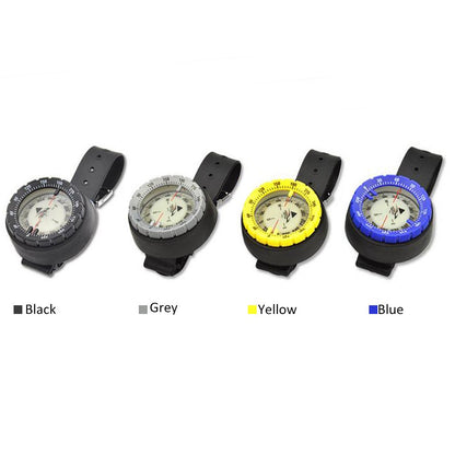 Professional High Precision Compass Underwater Luminous Compass for Diving Hiking Cycling Camping