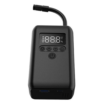 Mini Portable Car Air Compressor Tire Inflator 150PSI Rechargeable Cordless Auto Air Pump with Digital Display LED Light