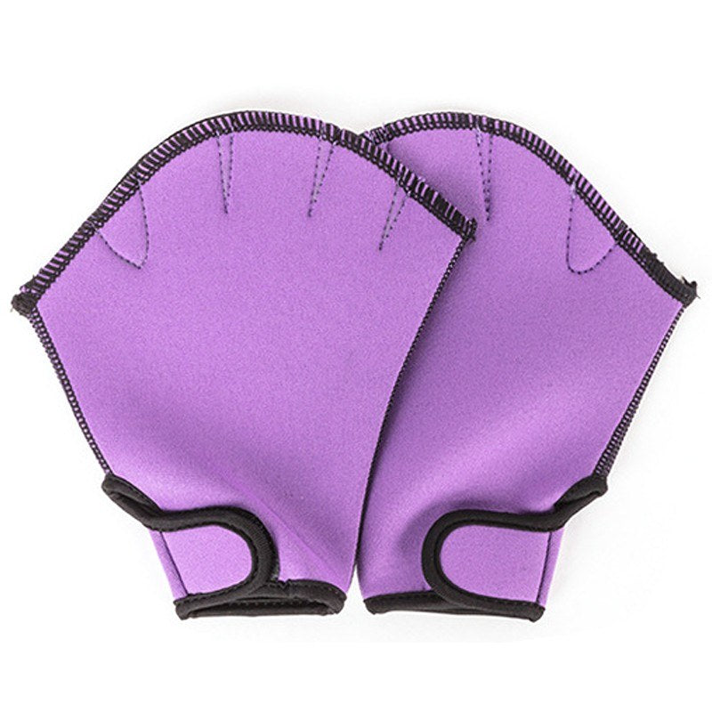 Webbed Swimming Gloves Swimming Diving Training Paddles Water Resistance Hand Paddles