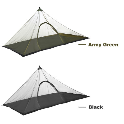 Outdoor Sports Mesh Tent Backpacking Hiking Camping Tent with Carrying Bag