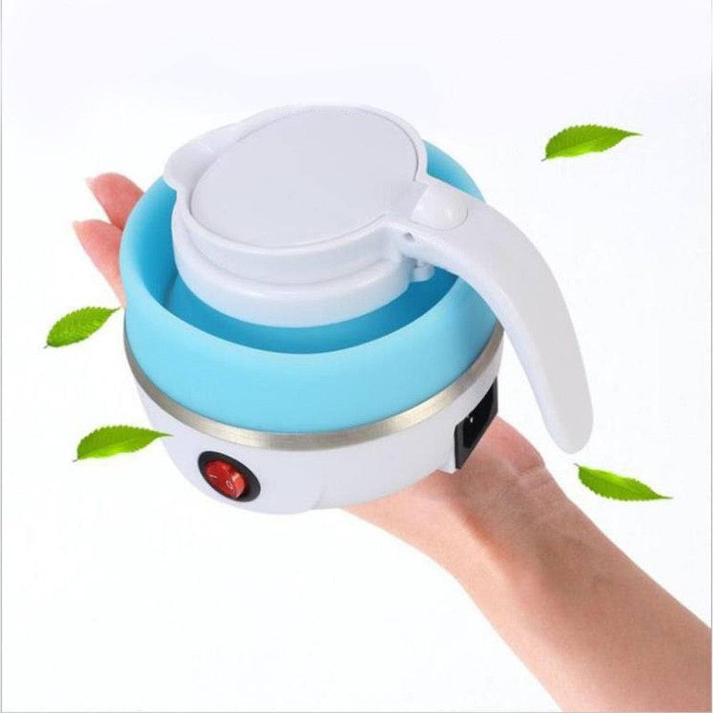 Food Grade Silicone Mini Portable Foldable Electric Kettle Home Household Multipurpose Utility Tool (without Certification)