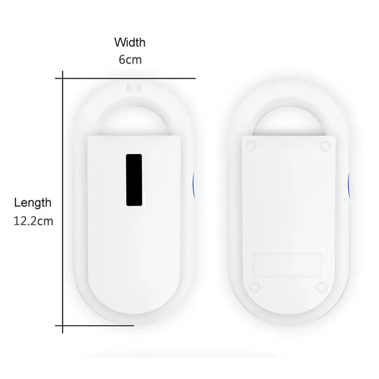 Pet Microchip Scanner Animal Handheld Reader Pet ID Scanner Pet Tag Scanner 134.2KHz 125KHz FDX-B (ISO 11784/11785) ID64 Reader