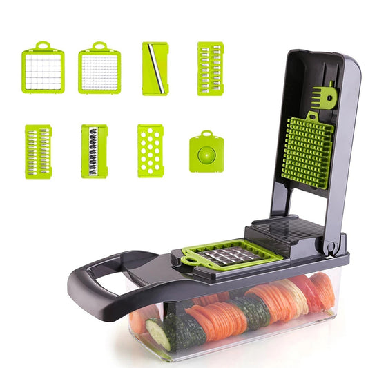 Vegetable Cutter Fruit Slicer Anti-rust Multifunctional Potato Peeler Carrot Grater Garlic Crusher Kitchen Accessories