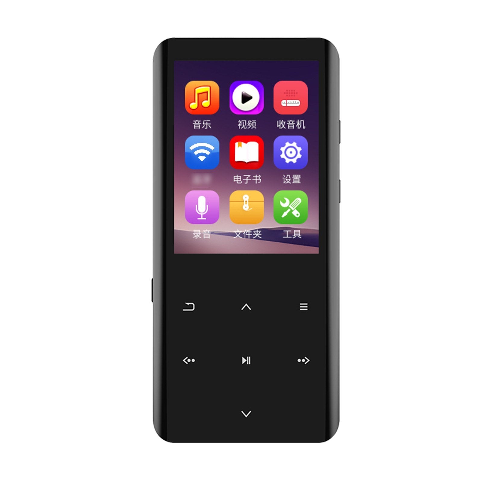 RUIZU D25 2.4-inch Screen Bluetooth MP3 Music Video Player Lossless HiFi Sound Music Player