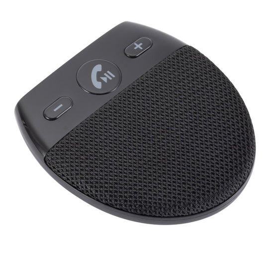 Bluetooth Car Speaker Hands Free Speakerphone USB Charging Speakerphone with Clip for Hands-Free Call Music Wireless Car Speaker Supports Answering Rejecting Calls Voice Dialing Playing Music