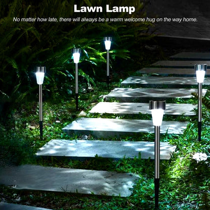 For Outdoor Decorative Waterproof Anti-Deform Stainless Steel Brightest Solar Lights