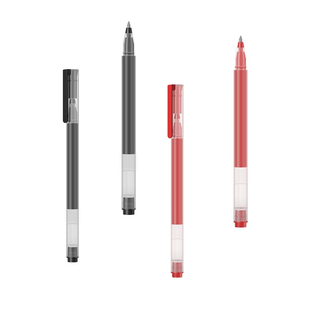 XIAOMI 10 Pcs Gel Pen 0.5mm Refill Neutral Pen Smooth Writing Signature Pen Student Supplies Office Stationery