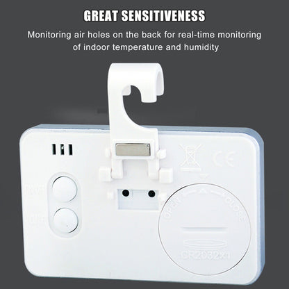 Mini Digital Indoor Thermometer Gauge Accurate Temperature Humidity Monitor with LCD Display