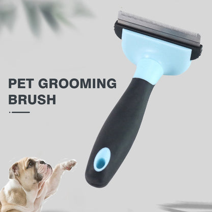 Pet Groom Brush Removes Tangled Hair Professional Deshedding Tool Cleaning Slicker Brush for Dogs Cats