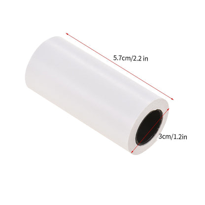 Self-Adhesive Thermal Paper Roll BPA-Free 57x30mm Receipt Paper for PeriPage PAPERANG Poooli Phomemo Pocket Thermal Printer