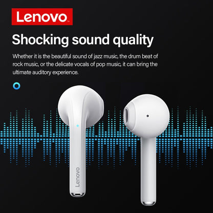 LENOVO LP50 True Wireless Bluetooth Headphone BT5.0 ENC Noise Reduction Semi-in-ear Sports Music Earbuds HiFi Sound Quality