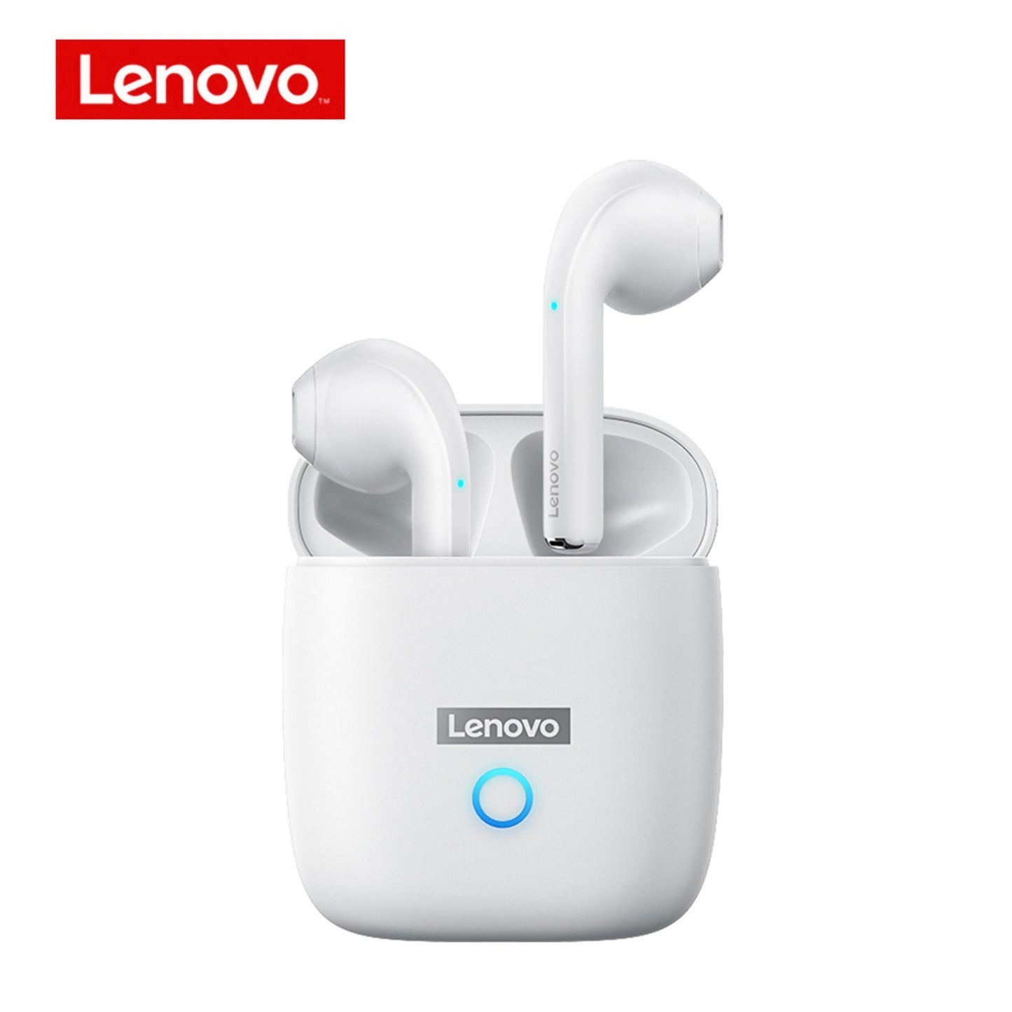 LENOVO LP50 True Wireless Bluetooth Headphone BT5.0 ENC Noise Reduction Semi-in-ear Sports Music Earbuds HiFi Sound Quality