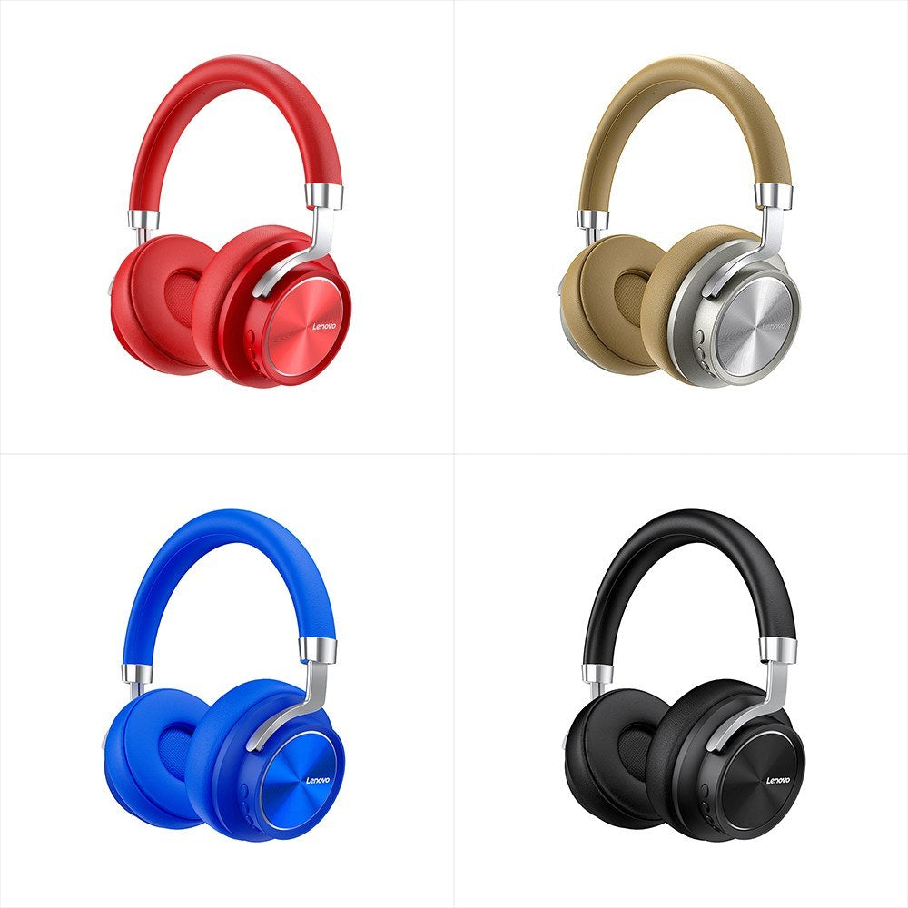 LENOVO HD800 Wireless Bluetooth Headphones BT5.0 Noise Reduction Ergonomic Sports Headset