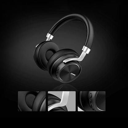 LENOVO HD800 Wireless Bluetooth Headphones BT5.0 Noise Reduction Ergonomic Sports Headset