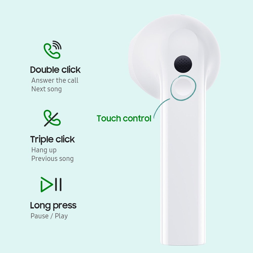 XIAOMI Redmi Buds 3 True Wireless Stereo TWS Earphones Semi-in-ear Headphones Low Latency BT5.2 Qualcomm Adaptive Portable Headset - White