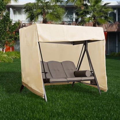 Outdoor Swing Hanging Chair Protection Cover Two Zipper UV Protection Universal Cover Garden Waterproof Dust Cover