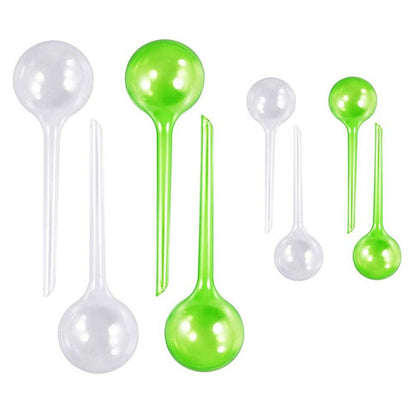 8Pcs/Set (4 Large + 4 Small) Plant Watering Globes Self-watering Globes Ball Garden Planting Automatic Watering Bulb