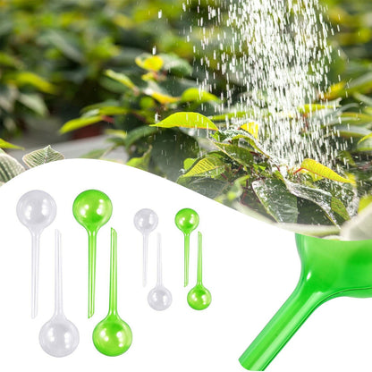 8Pcs/Set (4 Large + 4 Small) Plant Watering Globes Self-watering Globes Ball Garden Planting Automatic Watering Bulb